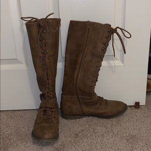 Below the knee boots